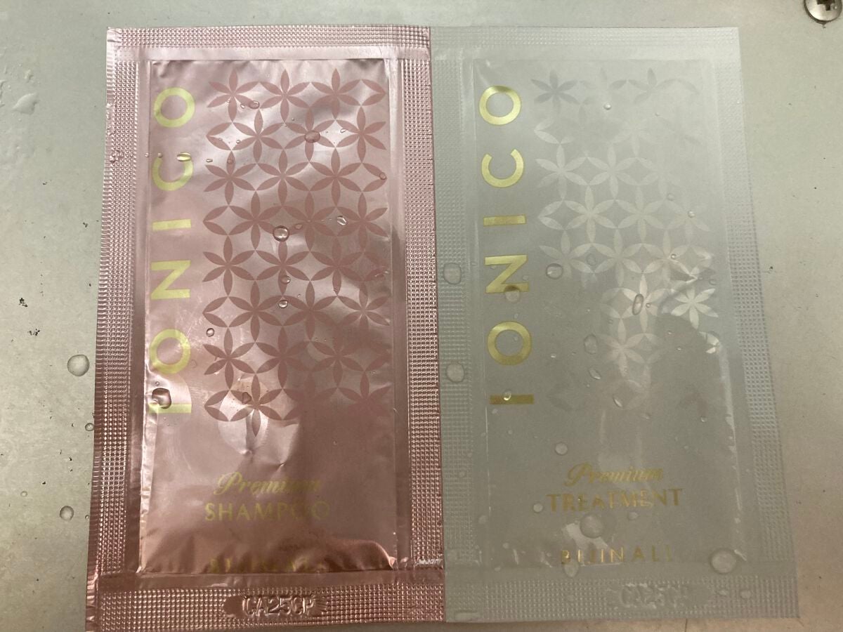 イオニコ プレミアムイオン ダメージケアシャンプー (モイスト&リペア) クイックリペアウォーター トライアル/IONICO/市販シャンプーを使ったクチコミ(1枚目)