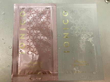 イオニコ プレミアムイオン ダメージケアシャンプー (モイスト&リペア) クイックリペアウォーター トライアル/IONICO/市販シャンプーを使ったクチコミ(1枚目)