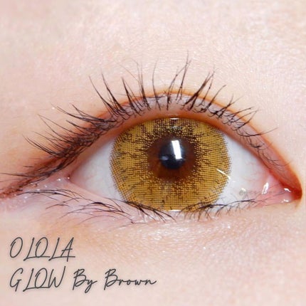 グローバイ(Glow by)/OLOLA/カラーコンタクトレンズを使ったクチコミ(1枚目)