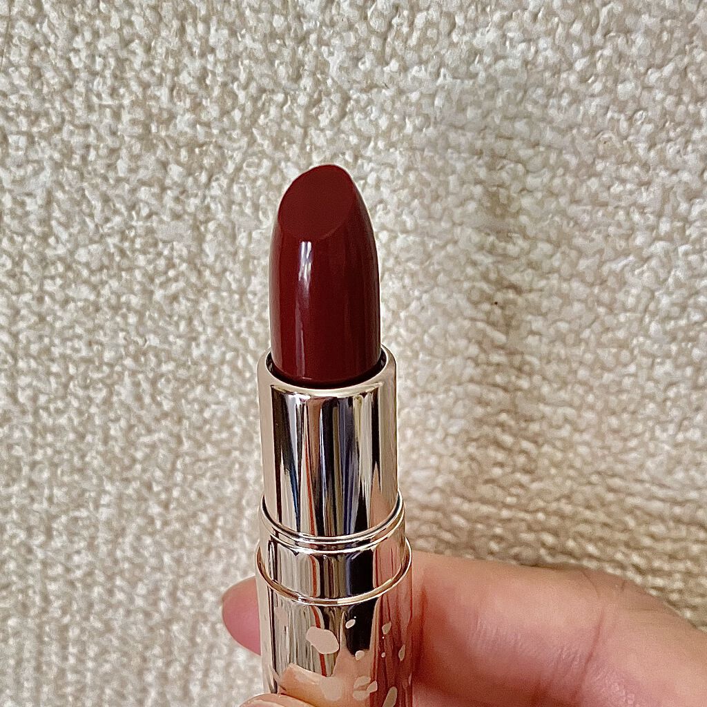 ミニバーム リップスティック PU112 ダークプラム(限定ティント)/Visée/口紅を使ったクチコミ（2枚目）