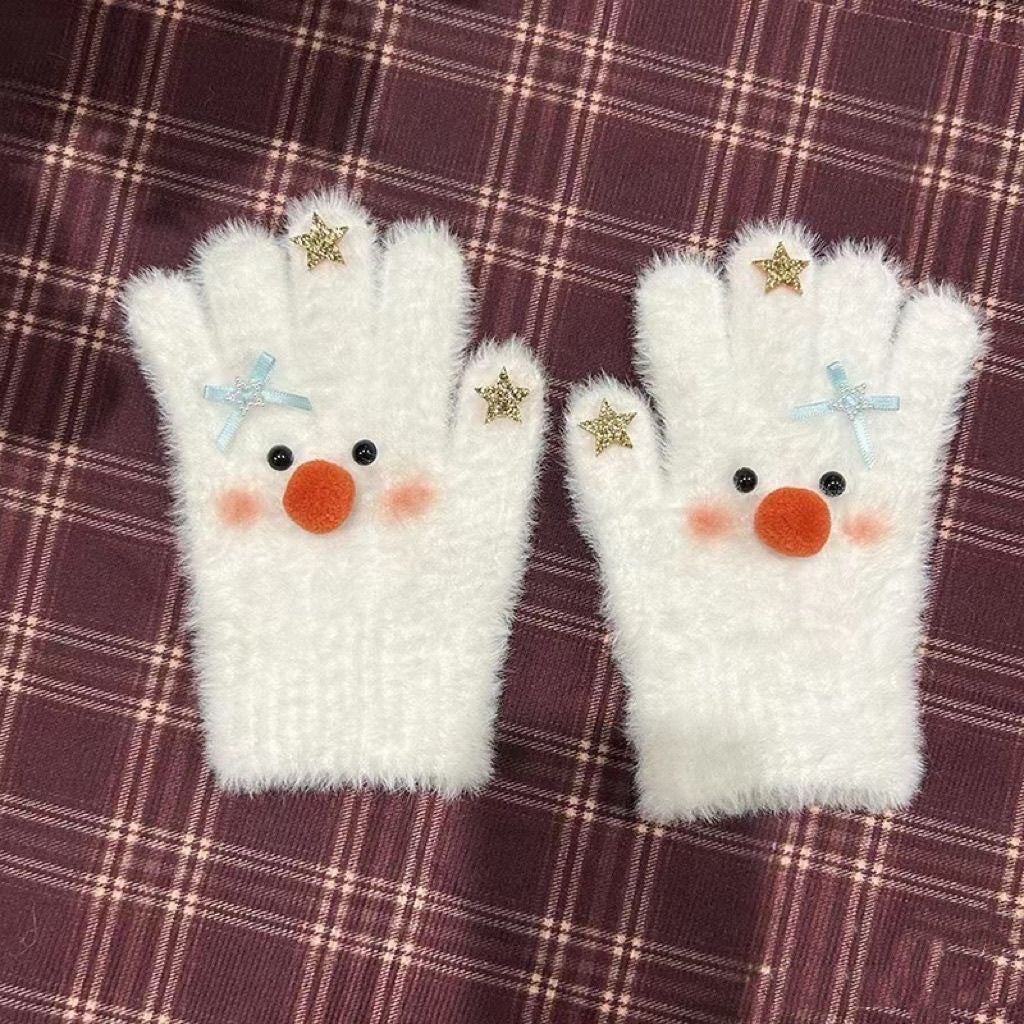 彩り日記 on LIPS 「冬をもっとキラキラに!星屑みたいな可愛い雪だるま手袋❄️💫冬が..」(2枚目)