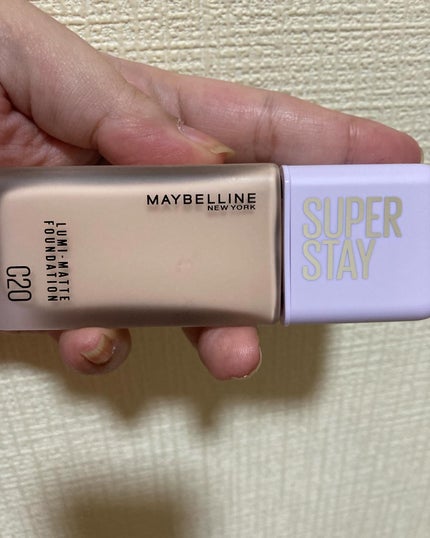 SPステイ ルミマット リキッド ファンデーション/MAYBELLINE NEW YORK/リキッドファンデーションを使ったクチコミ(2枚目)