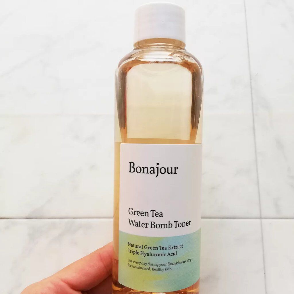 グリーンティーウォーターボム/Bonajour/フェイスクリームを使ったクチコミ(2枚目)