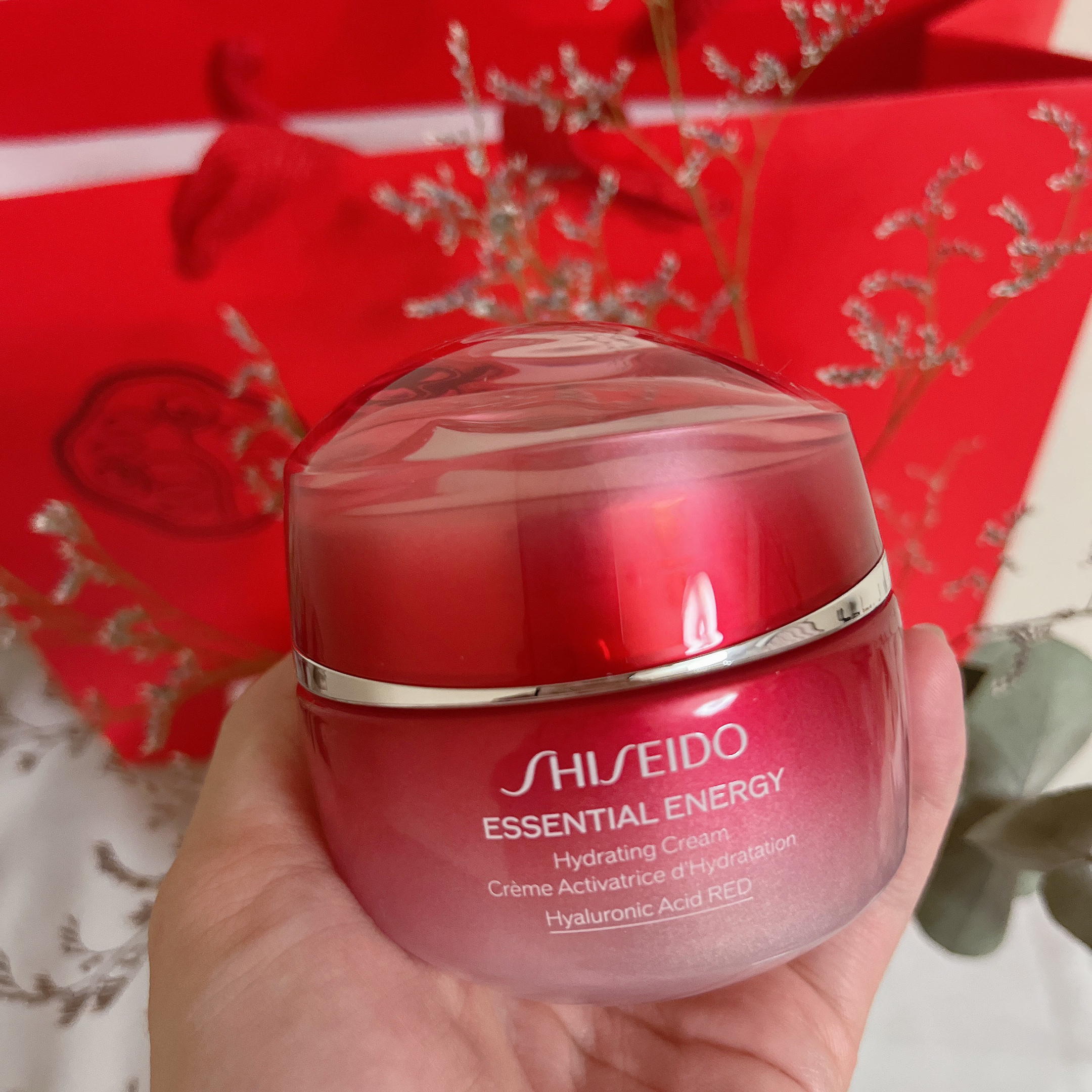 エッセンシャルイネルジャ ハイドレーティング クリーム 50g/SHISEIDO/フェイスクリームを使ったクチコミ（2枚目）