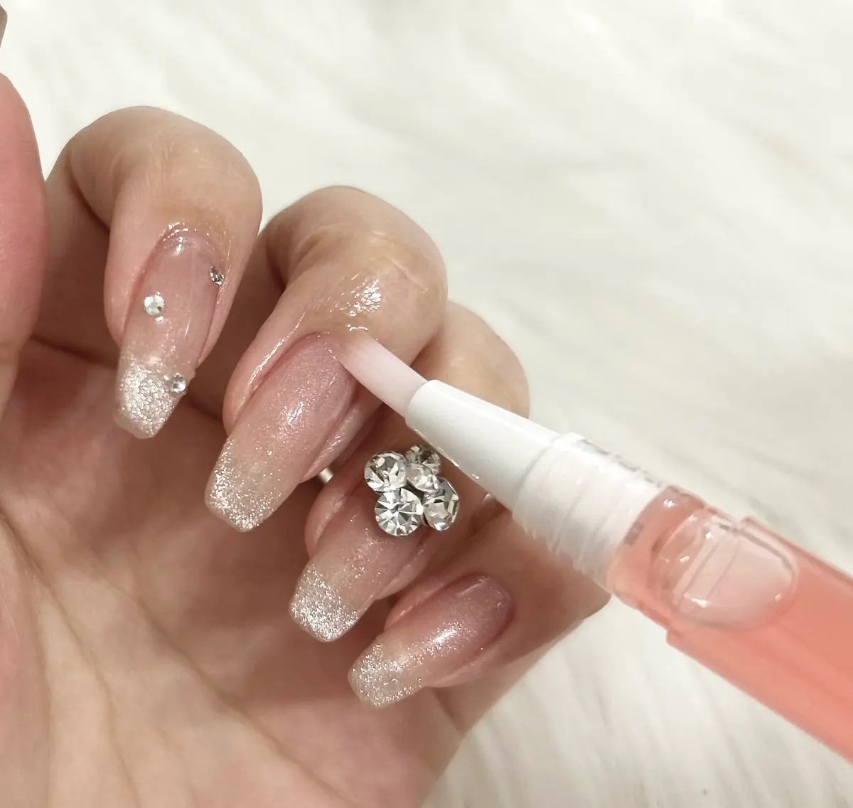 SH ネイルオイルペン ブラシタイプ/セリア/ネイルオイル・トリートメントを使ったクチコミ（1枚目）