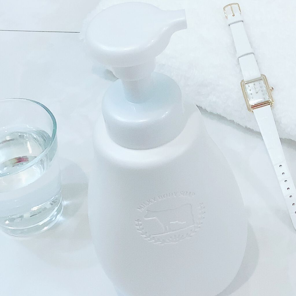 泡で出てくる ミルキィボディソープ やさしいせっけんの香り/ミルキィ/ボディソープを使ったクチコミ(6枚目)