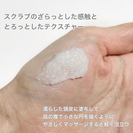 ヘッドスクラブ リフレッシング(ミント)/SABON/ヘッドスクラブを使ったクチコミ(3枚目)