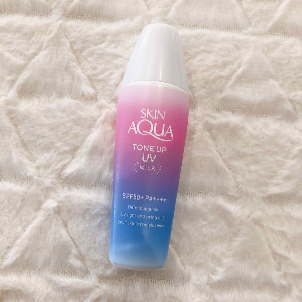 トーンアップＵＶミルク/スキンアクア/日焼け止めミルクを使ったクチコミ（1枚目）