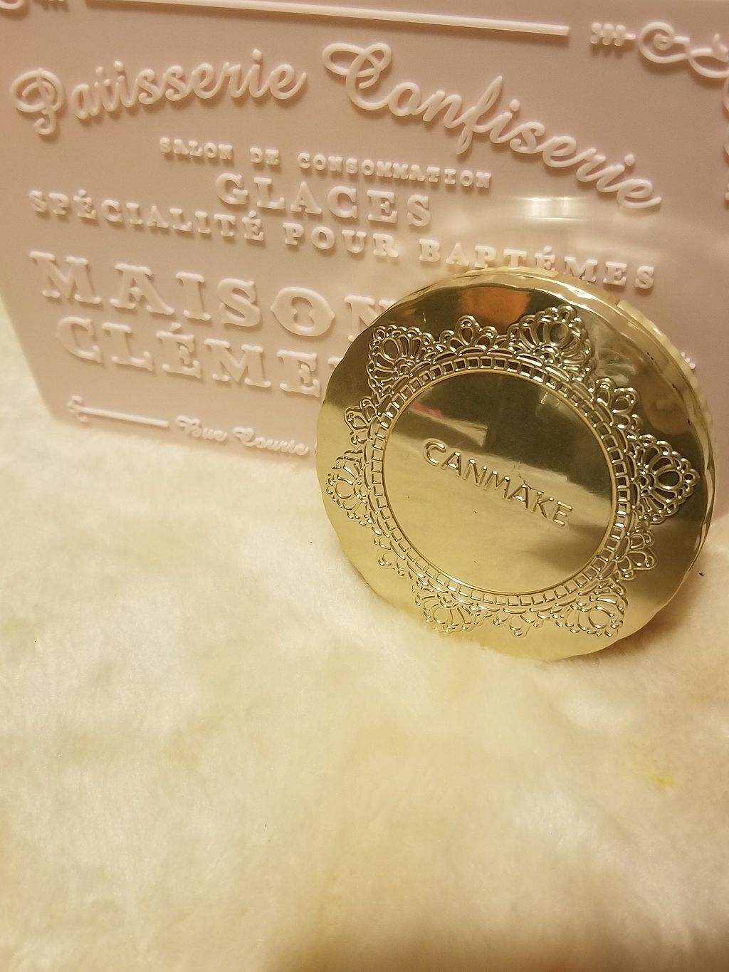 【旧品】マシュマロフィニッシュパウダー/キャンメイク/プレストパウダーを使ったクチコミ(1枚目)