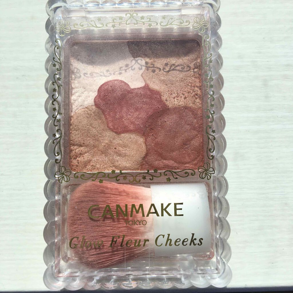 グロウフルールチークス/キャンメイク/パウダーチークを使ったクチコミ(1枚目)