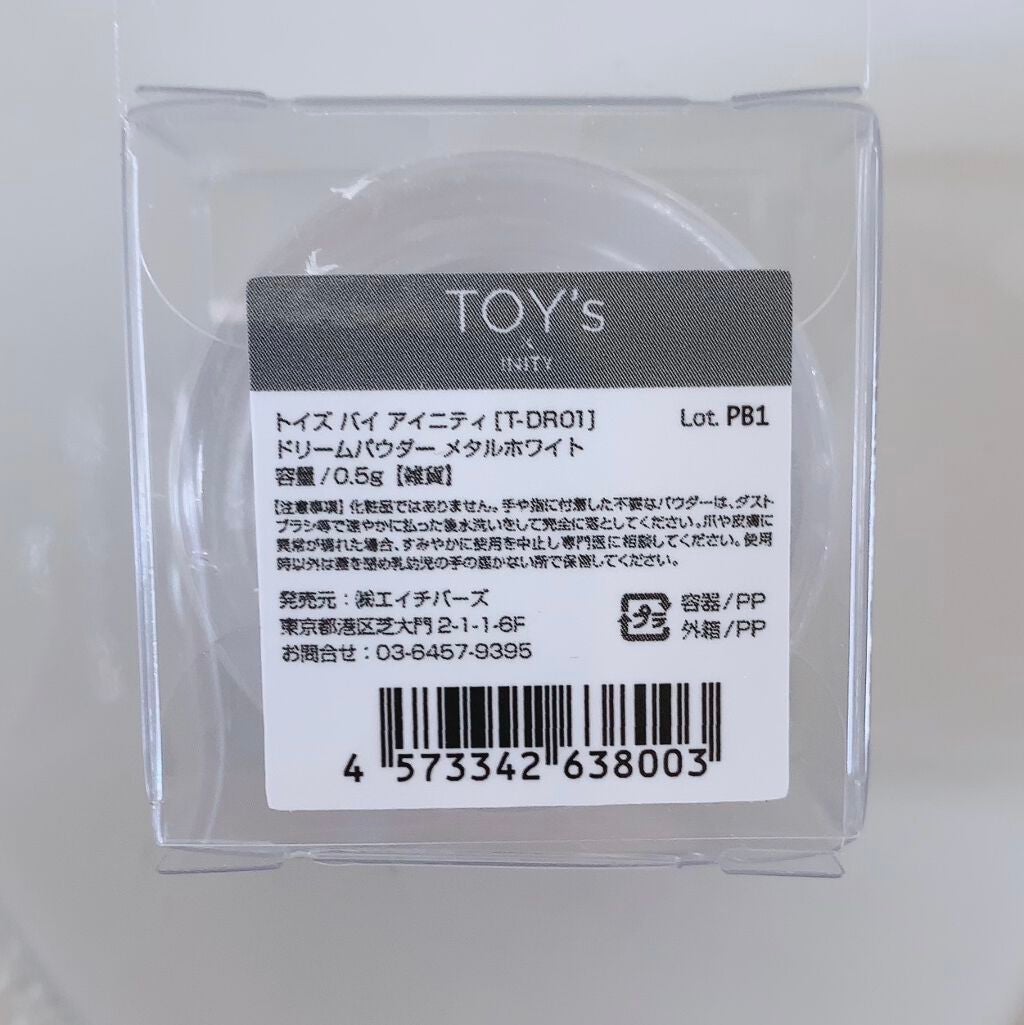 TOY's×INITY ドリームパウダー/INITY/ネイルシールを使ったクチコミ(2枚目)