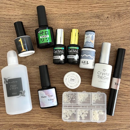 ジェルネイル(ライト対応)/セリア/ジェルネイルを使ったクチコミ(5枚目)