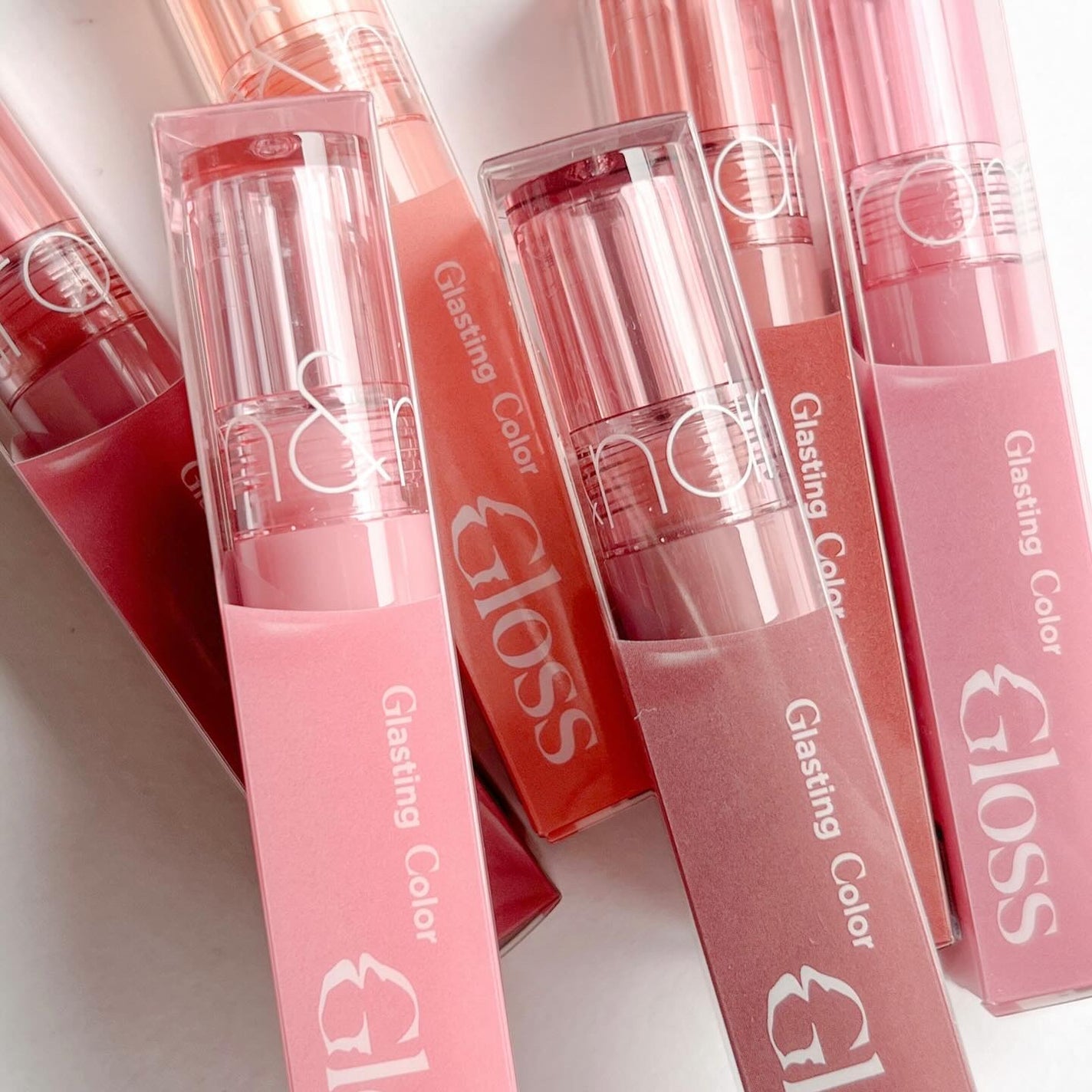 グラスティングカラーグロス/rom&nd/リップグロスを使ったクチコミ(9枚目)