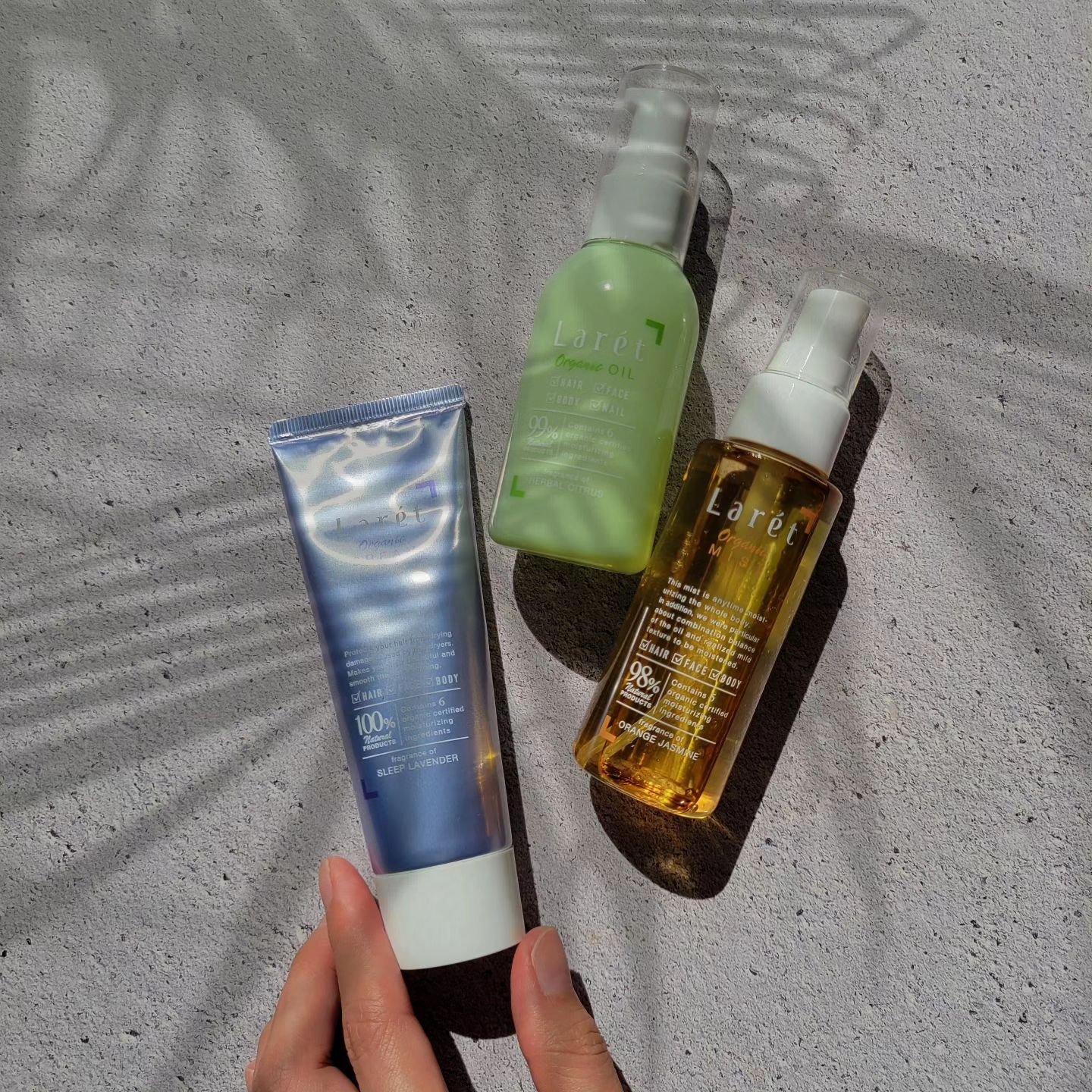 オーガニックミスト/Laret/ミスト状化粧水を使ったクチコミ（1枚目）