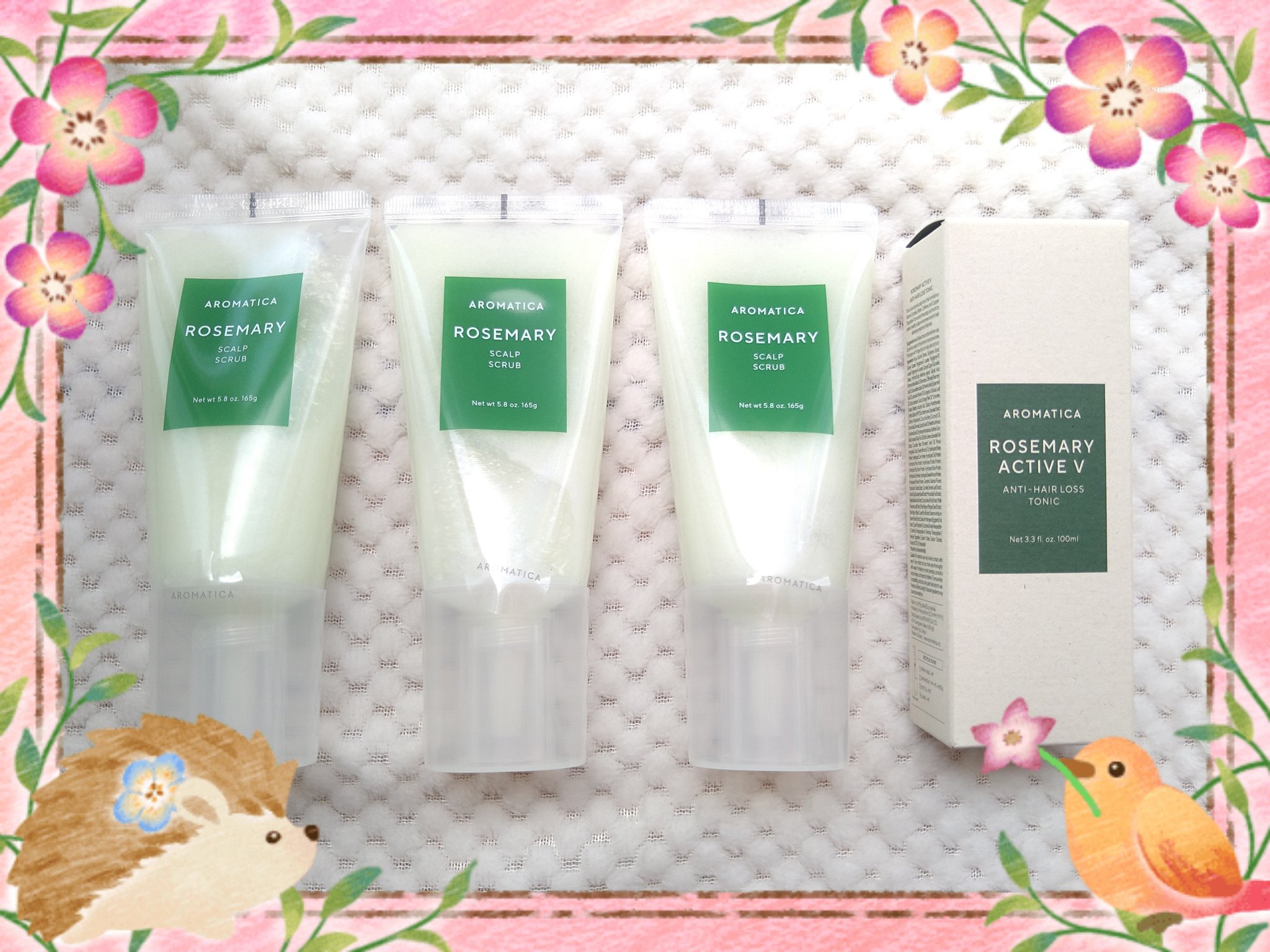 ローズマリールートエンハンサー/AROMATICA/頭皮ローションを使ったクチコミ（1枚目）