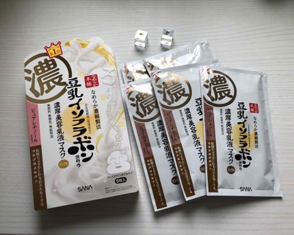 リンクルジェル乳液マスク/なめらか本舗/シートマスク・パックを使ったクチコミ(1枚目)