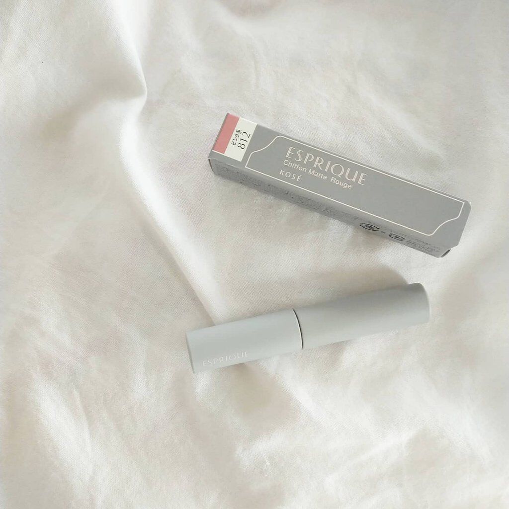 シフォンマット ルージュ PK812 /ESPRIQUE/口紅を使ったクチコミ（1枚目）