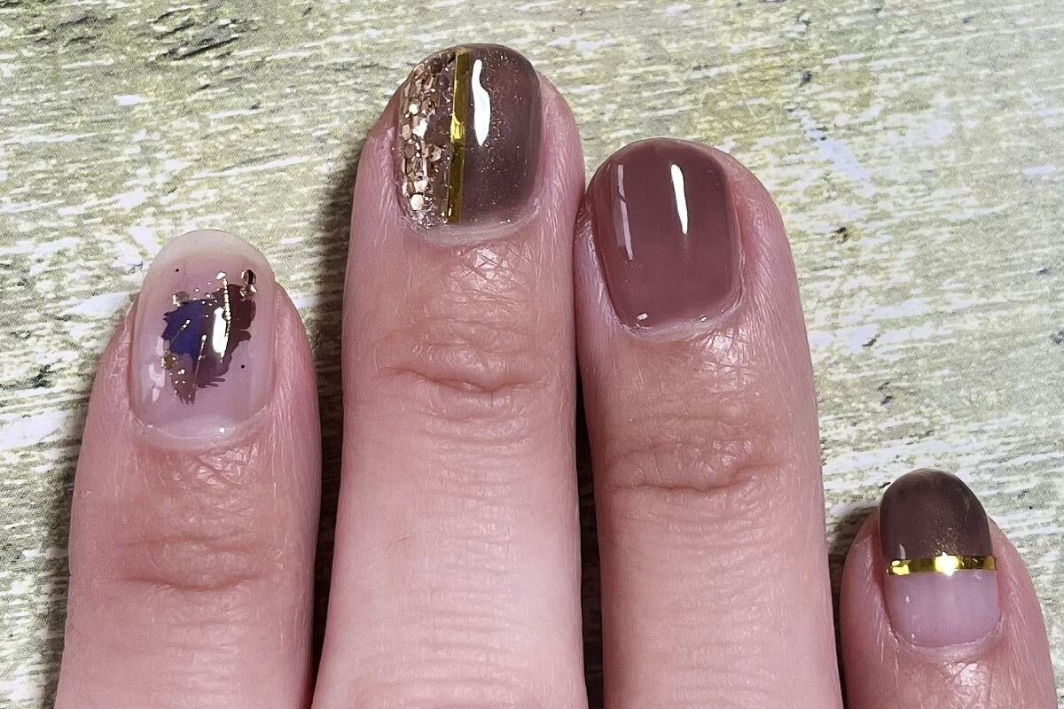 ジェルネイル（ライト対応）/セリア/ジェルネイルを使ったクチコミ（2枚目）