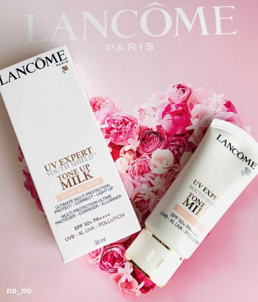 【🌹美人度アップピンク🌹】

LANCOME
UV エクスペール トーン アップ ローズ　30ml
　¥5,800+tax

ベストコスメを多数受賞している話題のランコムの下地をお試しさせていただきまし