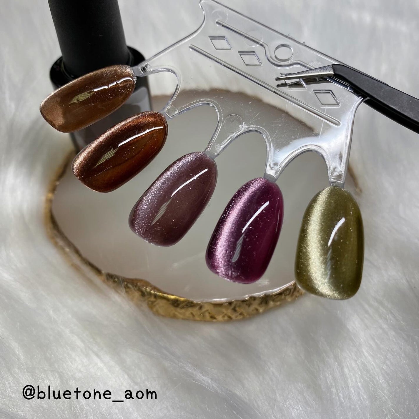 くすみマグネット/ネイル工房/ジェルネイルを使ったクチコミ(3枚目)