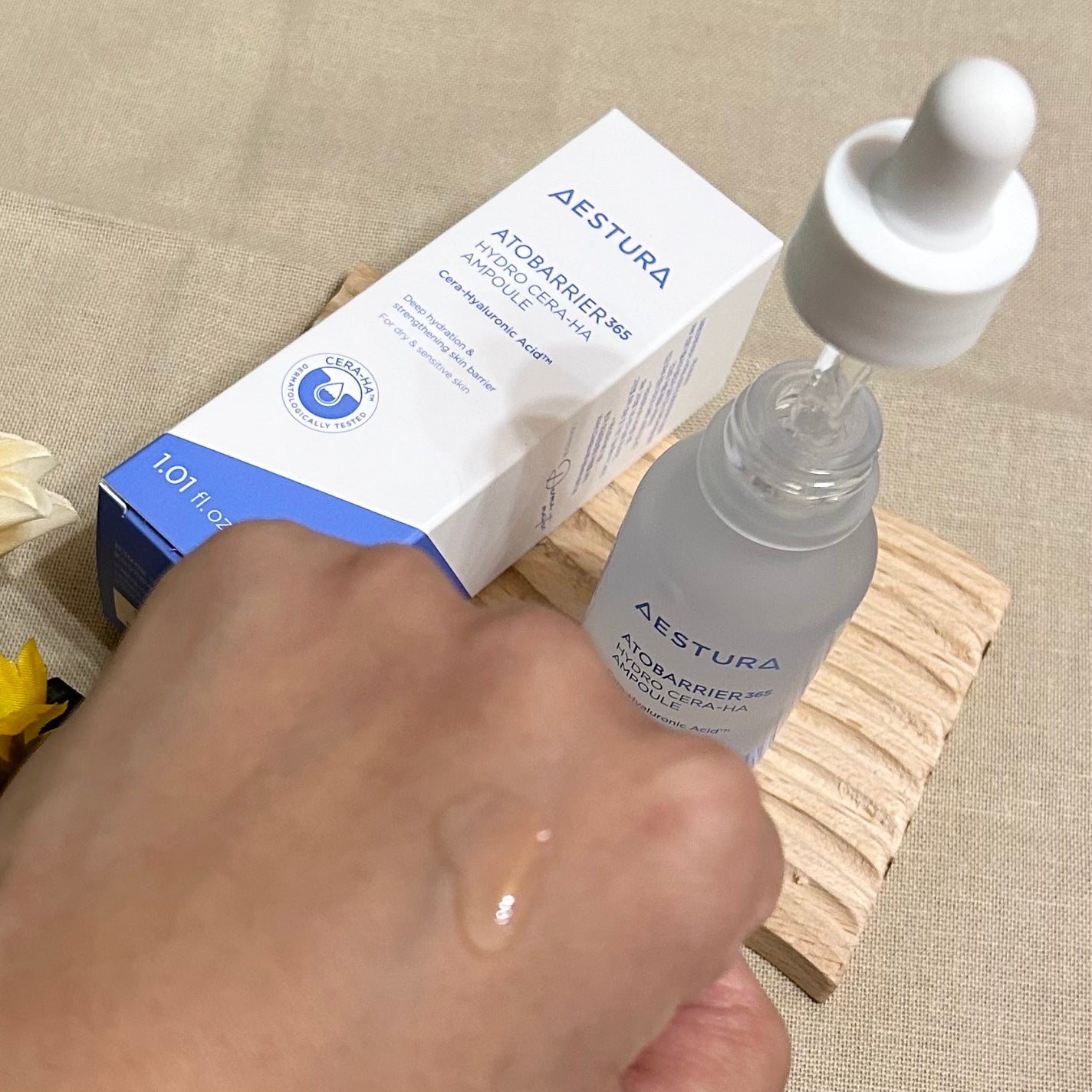 アトバリア365 セラヒアルセラム/AESTURA/美容液を使ったクチコミ(2枚目)