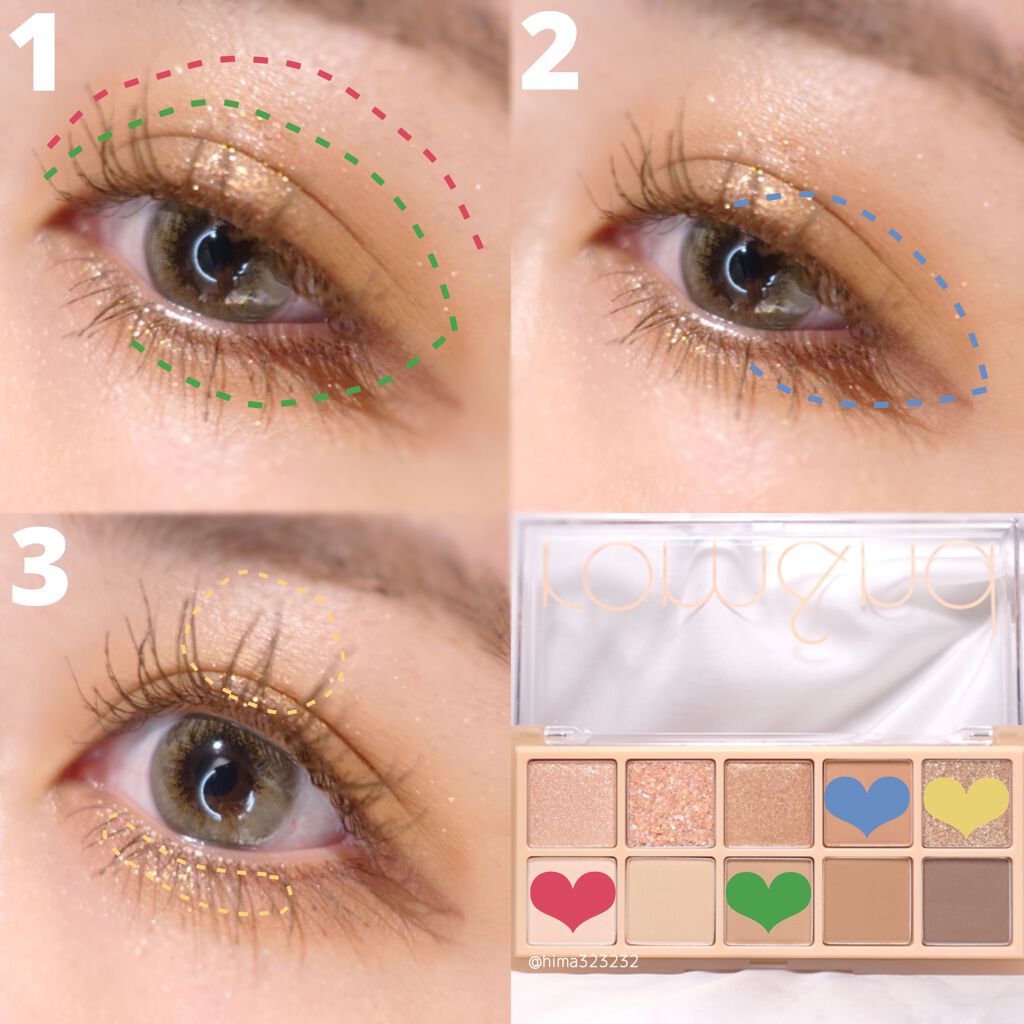 ベターザンパレット/rom&nd/アイシャドウパレットを使ったクチコミ(4枚目)