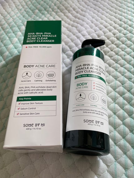 AHA·BHA·PHA 30デイズミラクルアクネボディクレンザー/SOME BY MI/ボディソープを使ったクチコミ(1枚目)