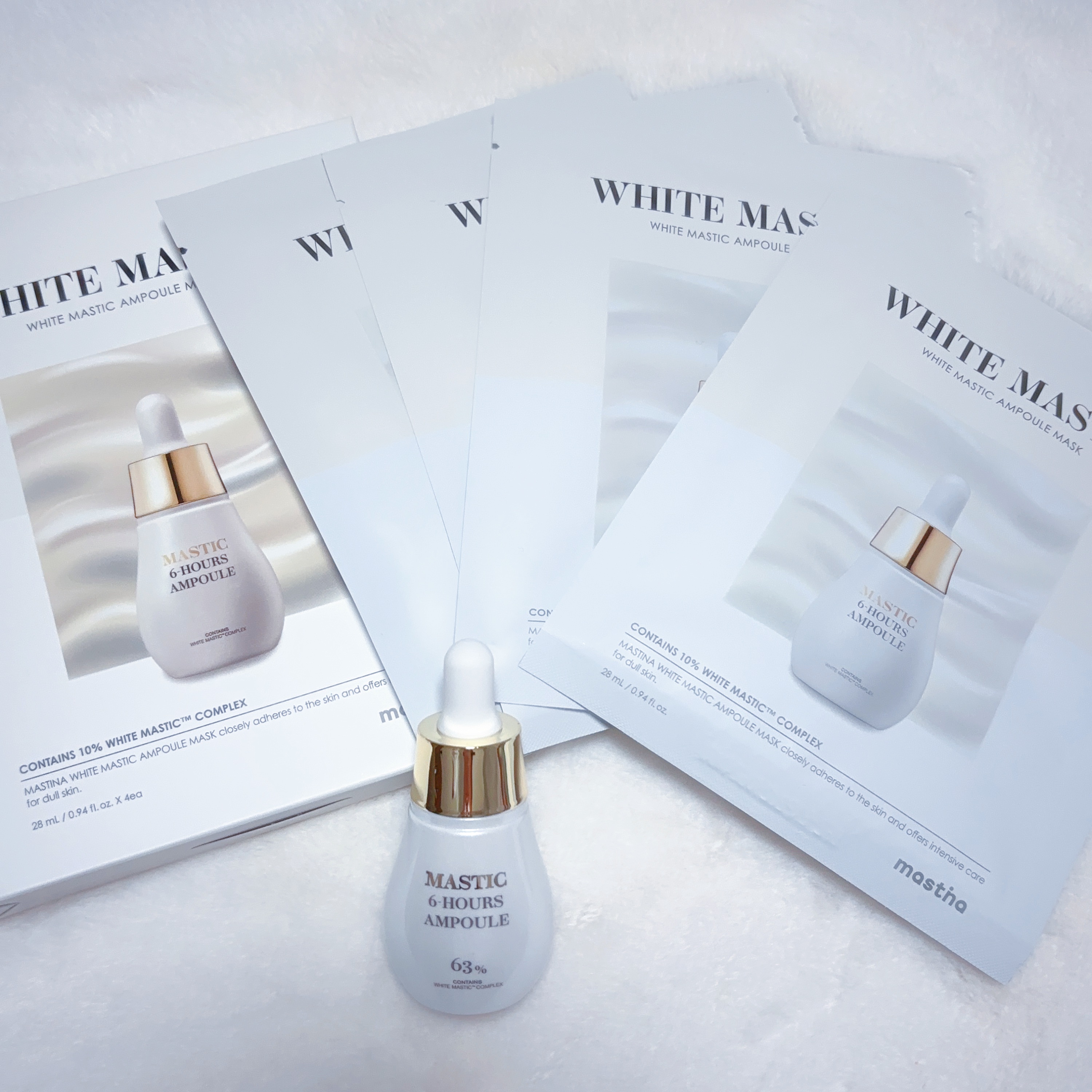 Mastic 6 Hours Ampoule Mask 4ea/Mastina/シートマスク・パックを使ったクチコミ（1枚目）