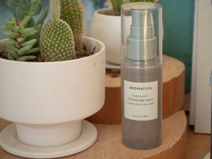 AROMATICA PURE&SOFT FEMININE MIST CLARYSAGE&TEA TREEのクチコミ「【AROMATICA】
PURE&SOFT FEMININE MIST CLARYSAGE&T.....」(1枚目)