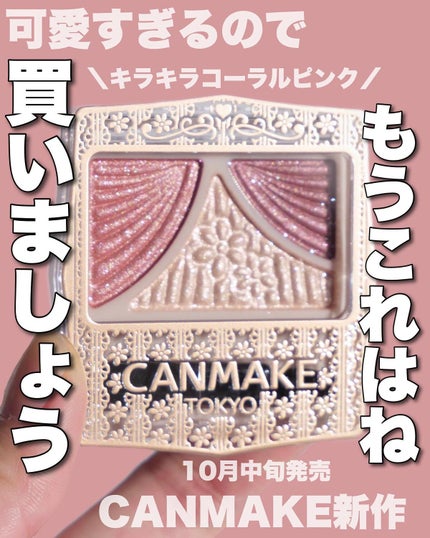 ジューシーピュアアイズ/キャンメイク/アイシャドウパレットを使ったクチコミ(1枚目)