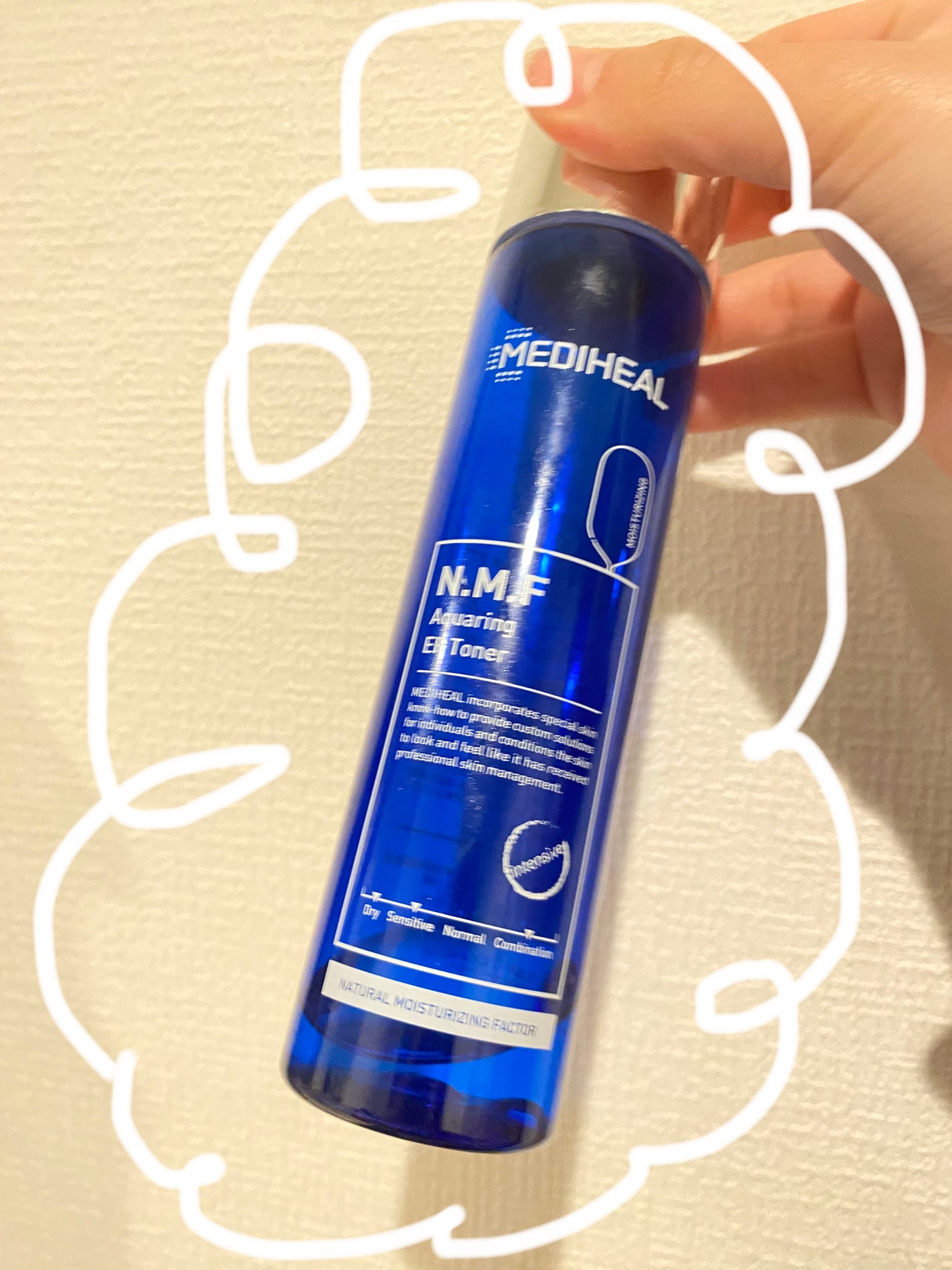 N.M.F アクアリング エフェクト トナー/MEDIHEAL/化粧水を使ったクチコミ(1枚目)