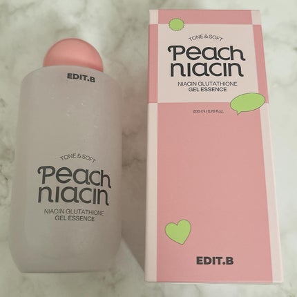 ピーチ ナイアシンアミド GLT ジェルエッセンス/EDIT.B/美容液を使ったクチコミ(1枚目)