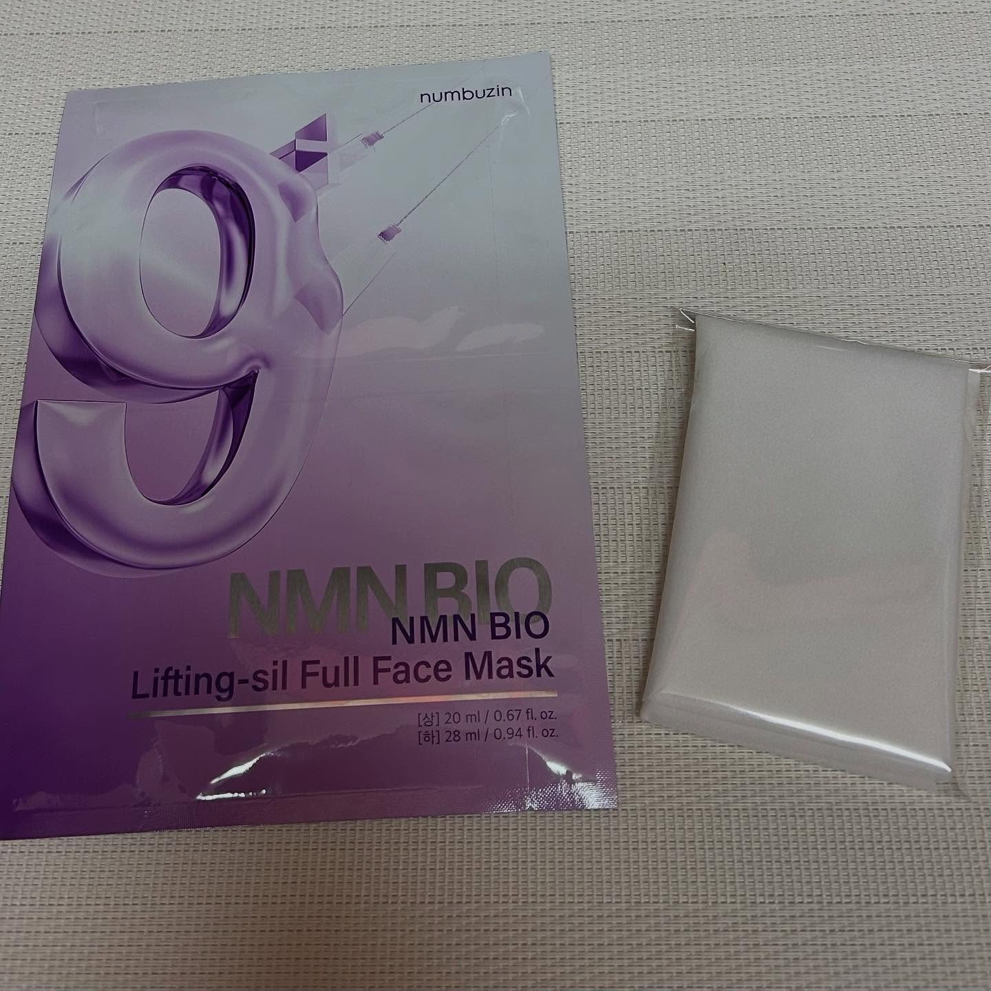 9番 NMNバイオリフトラッピングマスク/numbuzin/シートマスク・パックを使ったクチコミ（2枚目）