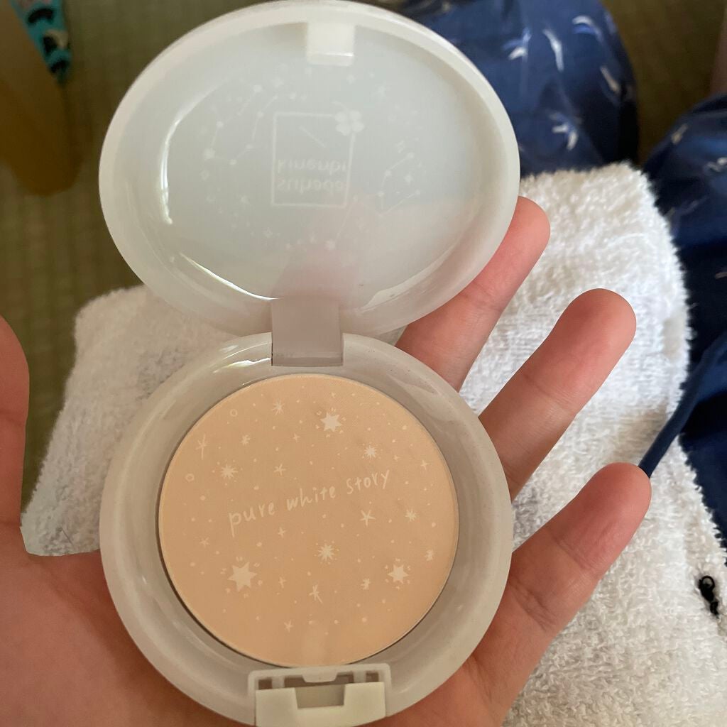 スキンケアパウダー/素肌記念日/プレストパウダーを使ったクチコミ(4枚目)