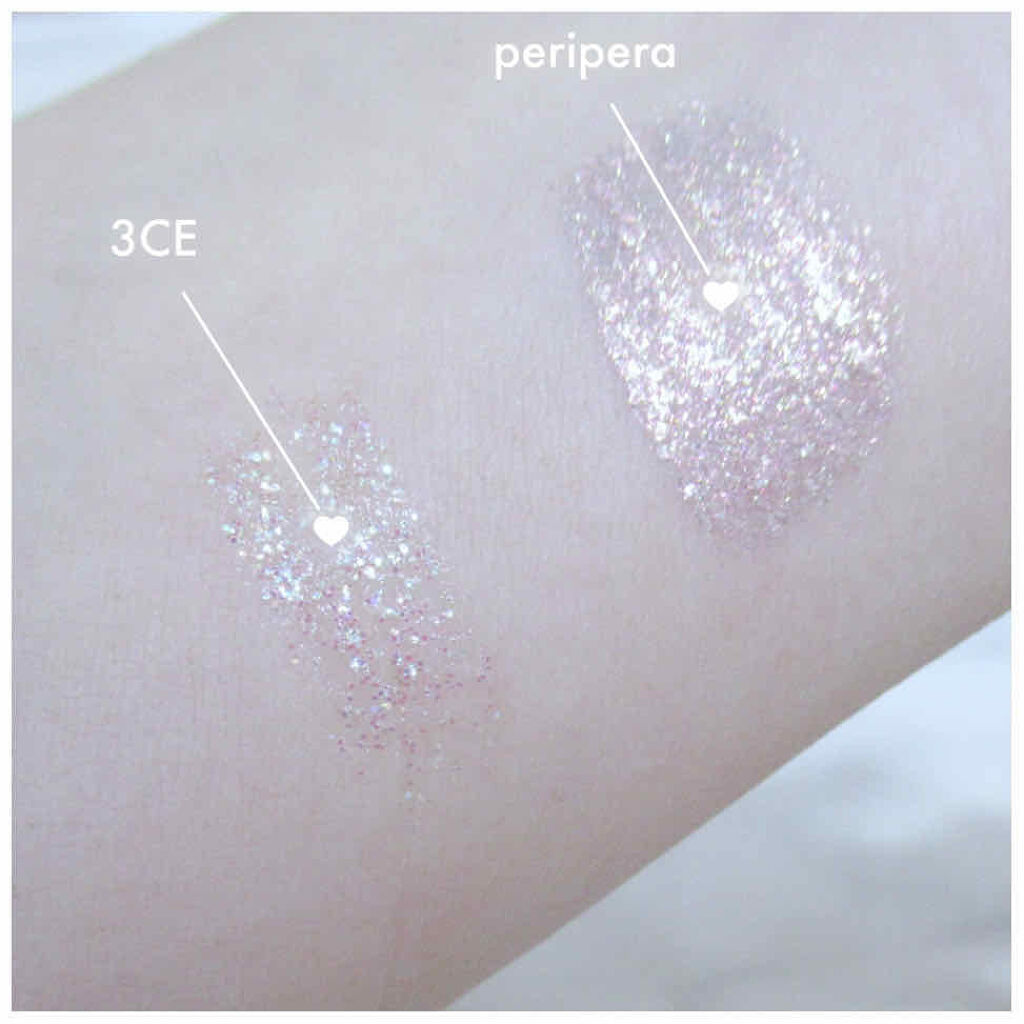 3CE アイスイッチ/3CE/グリッターを使ったクチコミ（2枚目）