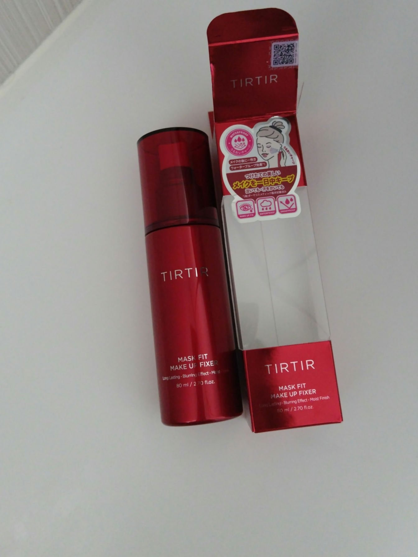 マスクフィット メイクアップフィクサー/TIRTIR(ティルティル)/フィックスミストを使ったクチコミ(2枚目)