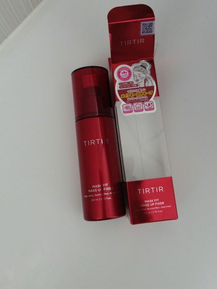 マスクフィット メイクアップフィクサー/TIRTIR(ティルティル)/フィックスミストを使ったクチコミ(2枚目)