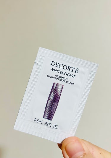 DECORTÉ ホワイトロジスト ネオジェネシス ブライトニング コンセントレイトのクチコミ「DECORTÉ　ホワイトロジスト ネオジェネシス ブライトニング コンセントレイト。

＜美白.....」（3枚目）