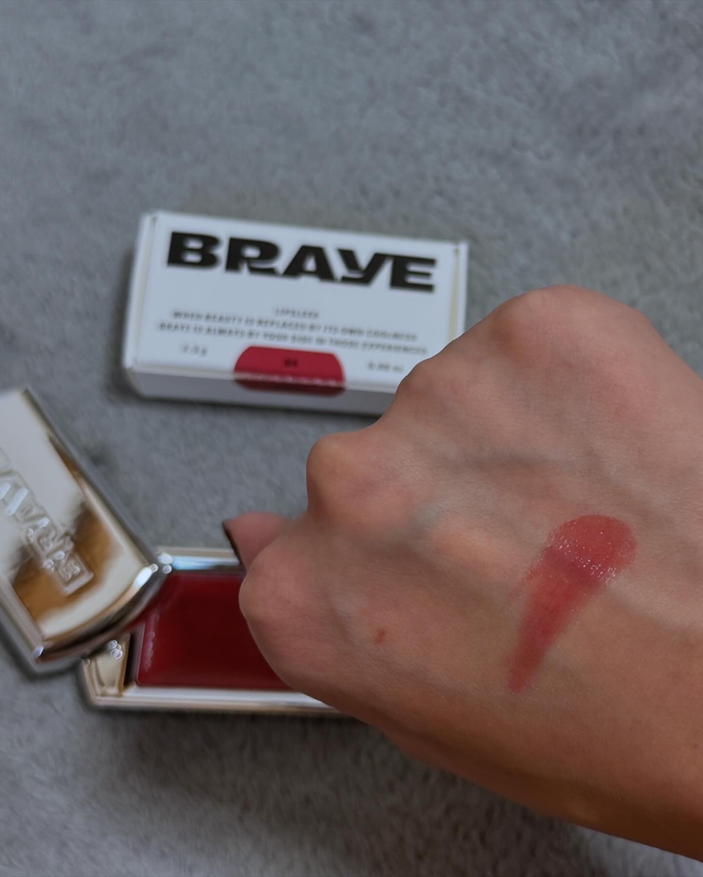 BRAYE LIPSLEEK/BRAYE/口紅を使ったクチコミ（2枚目）