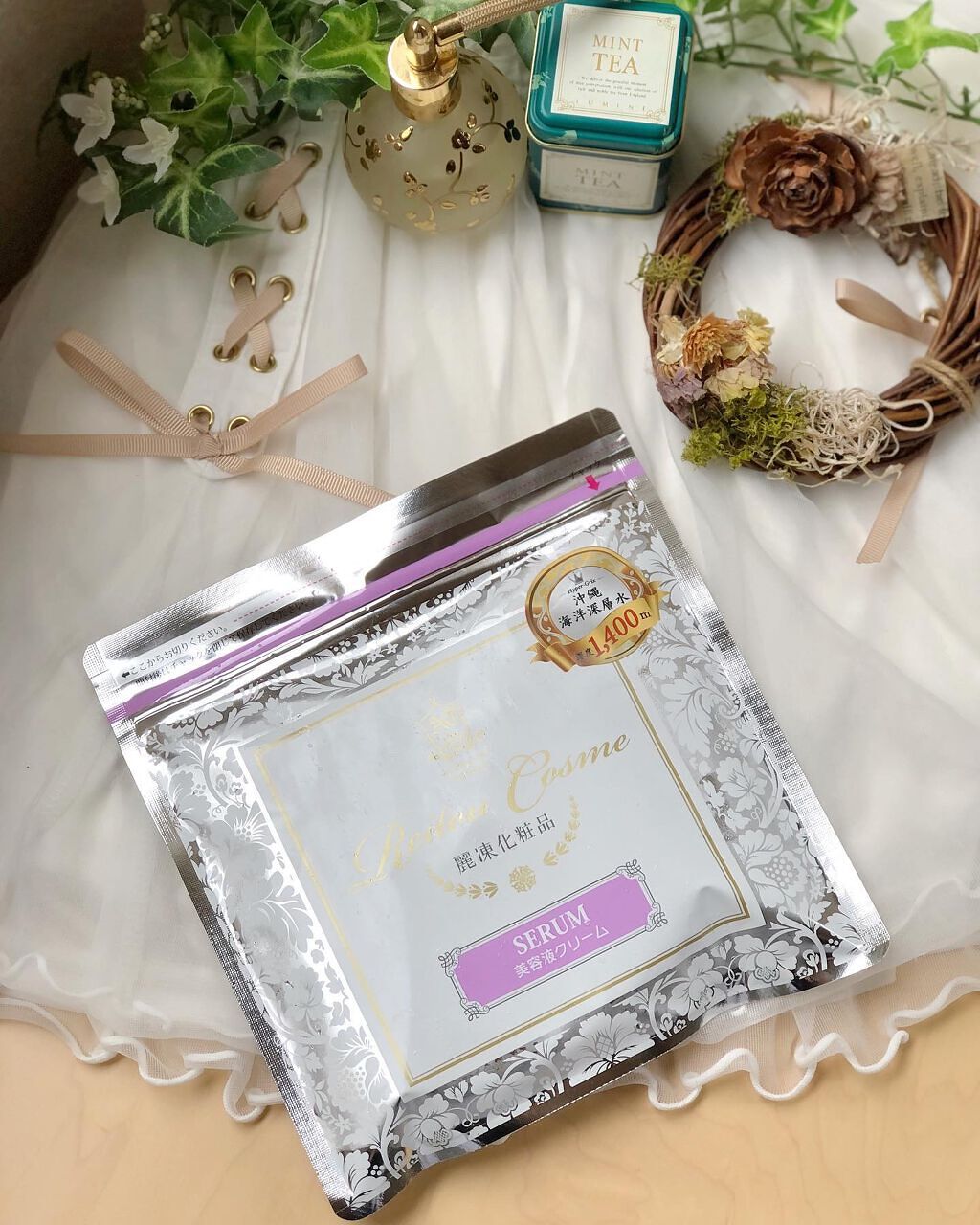 美容液クリーム/麗凍化粧品/フェイスクリームを使ったクチコミ(4枚目)