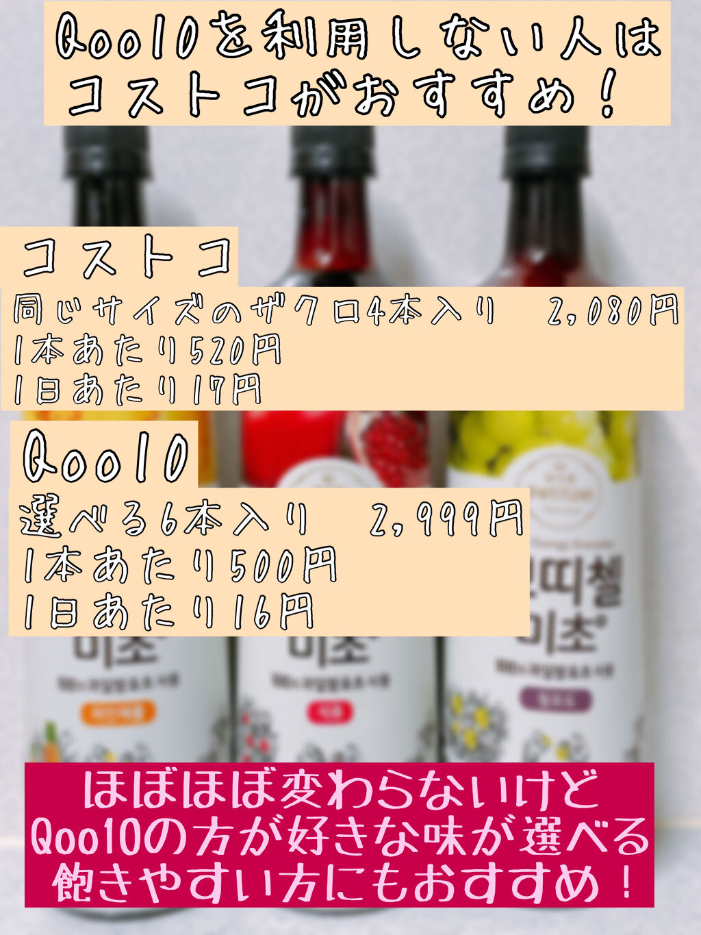 美酢 （希釈タイプ）/美酢(ミチョ)/その他飲むお酢を使ったクチコミ（3枚目）