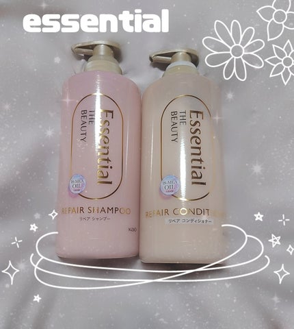ザビューティ リペアシャンプー・コンディショナー/エッセンシャル/市販シャンプーを使ったクチコミ(1枚目)