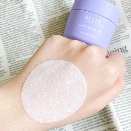 Lash Cleanser Pad/Belle/クレンジングシートを使ったクチコミ(3枚目)