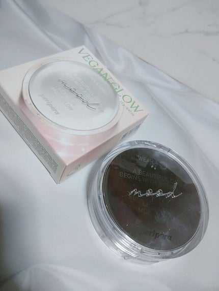 ムードヴィーガングロークッション/PERIPERA/クッションファンデーションを使ったクチコミ(1枚目)