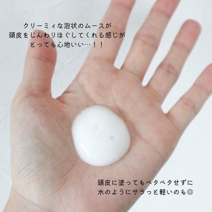 アクア チャージ ムース/ines/頭皮ローションを使ったクチコミ(4枚目)