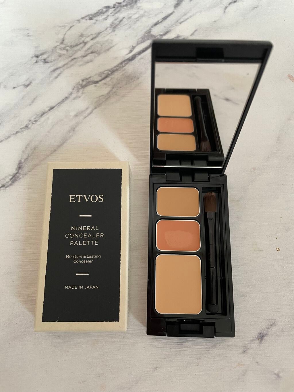 ミネラルコンシーラーパレット/エトヴォス/パレットコンシーラーを使ったクチコミ(1枚目)