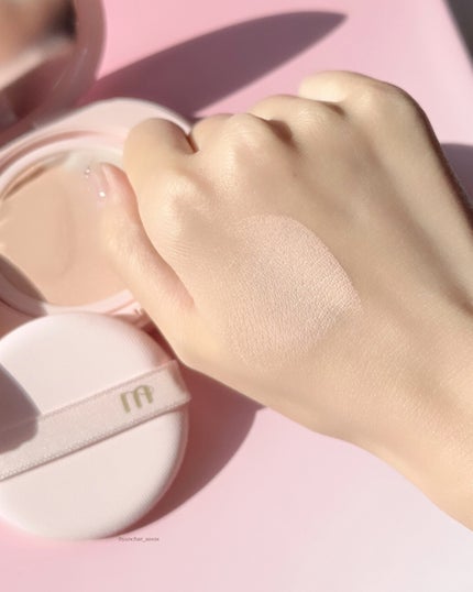 オールデイスキンフィットミルキーグロウクッション/Milk Touch/クッションファンデーションを使ったクチコミ(5枚目)