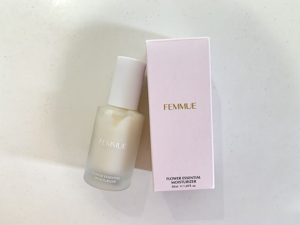 フラワー エッセンシャル モイスチャライザー/FEMMUE/乳液を使ったクチコミ（1枚目）