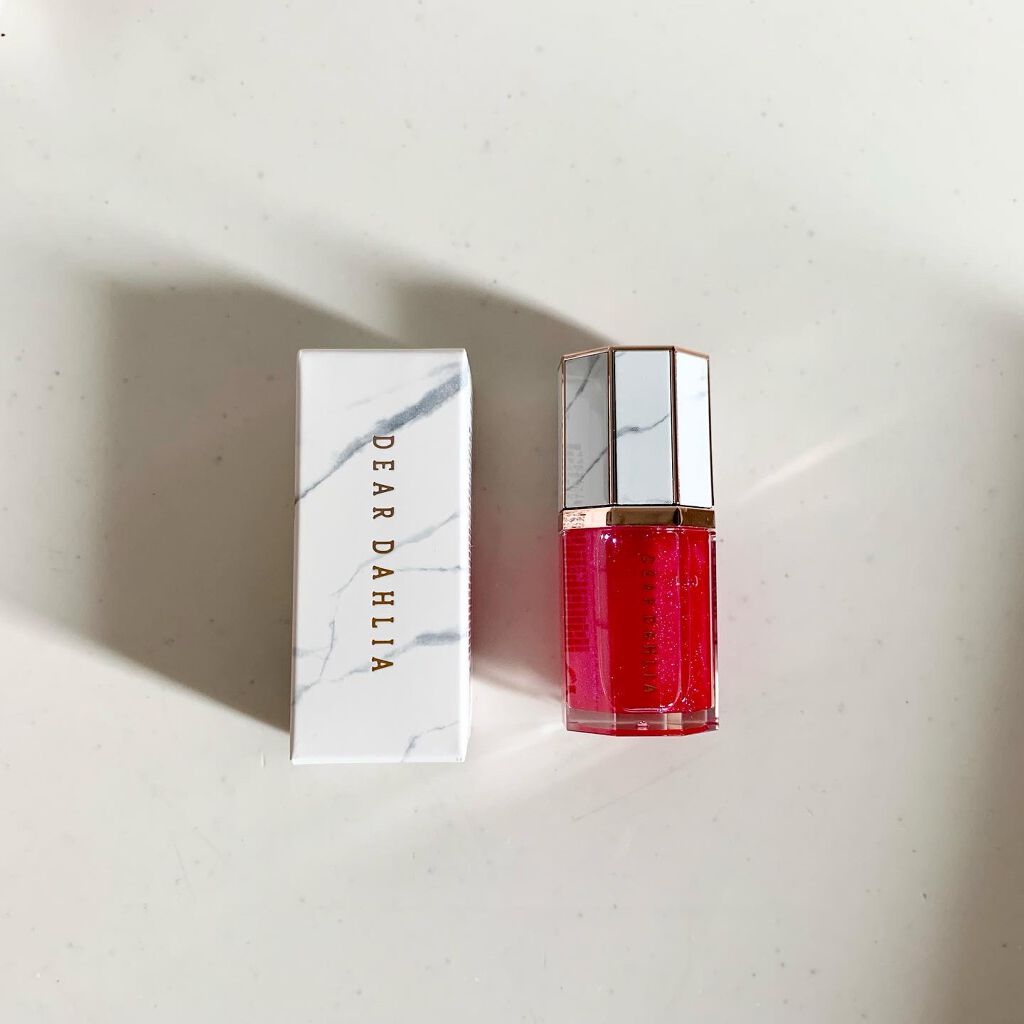 パラダイスオーロラシャインリップトリートメント トワイライト/DEAR DAHLIA/リップグロスを使ったクチコミ（1枚目）