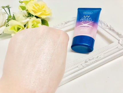 ニベアUV ディープ プロテクト&ケア トーンアップ エッセンス/ニベア/日焼け止めローションを使ったクチコミ(5枚目)